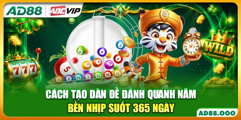 Cách Tạo Dàn Đề Đánh Quanh Năm Bền Nhịp Suốt 365 Ngày
