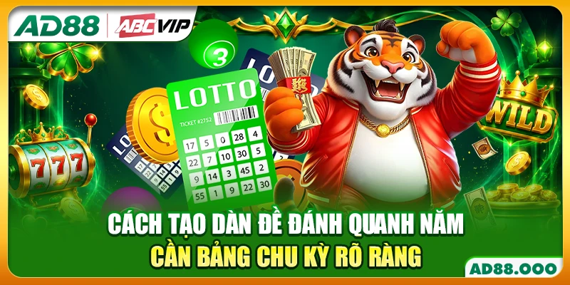Cách tạo dàn đề đánh quanh năm cần bảng chu kỳ rõ ràng
